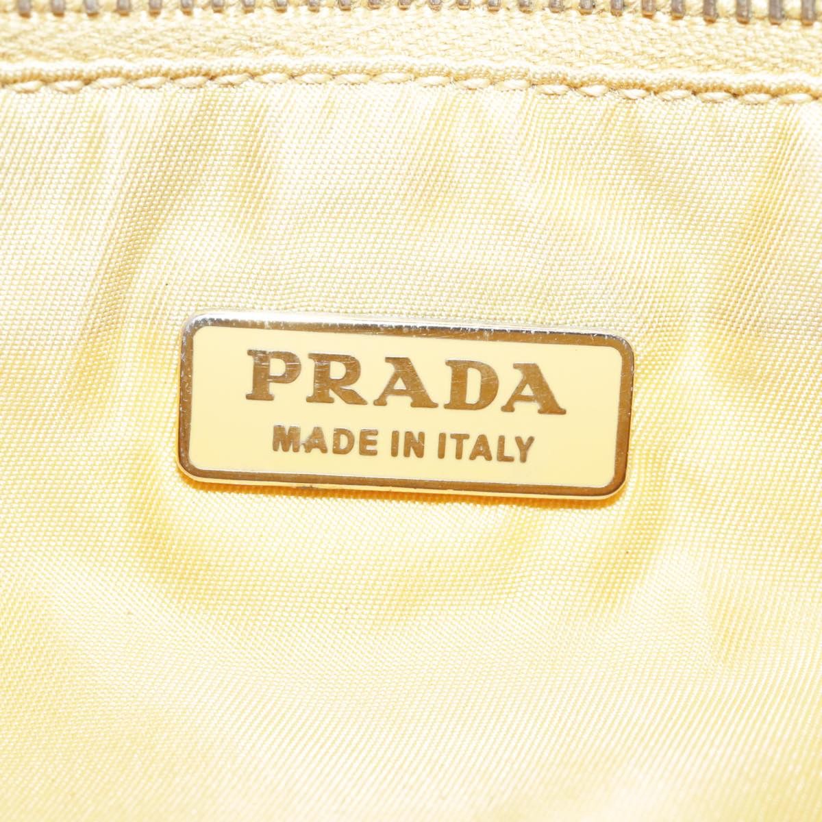 Prada Yellow Synthetic Shoulder Bag (Pre-Owned) Size ONE SIZE - 19 Thumbnail