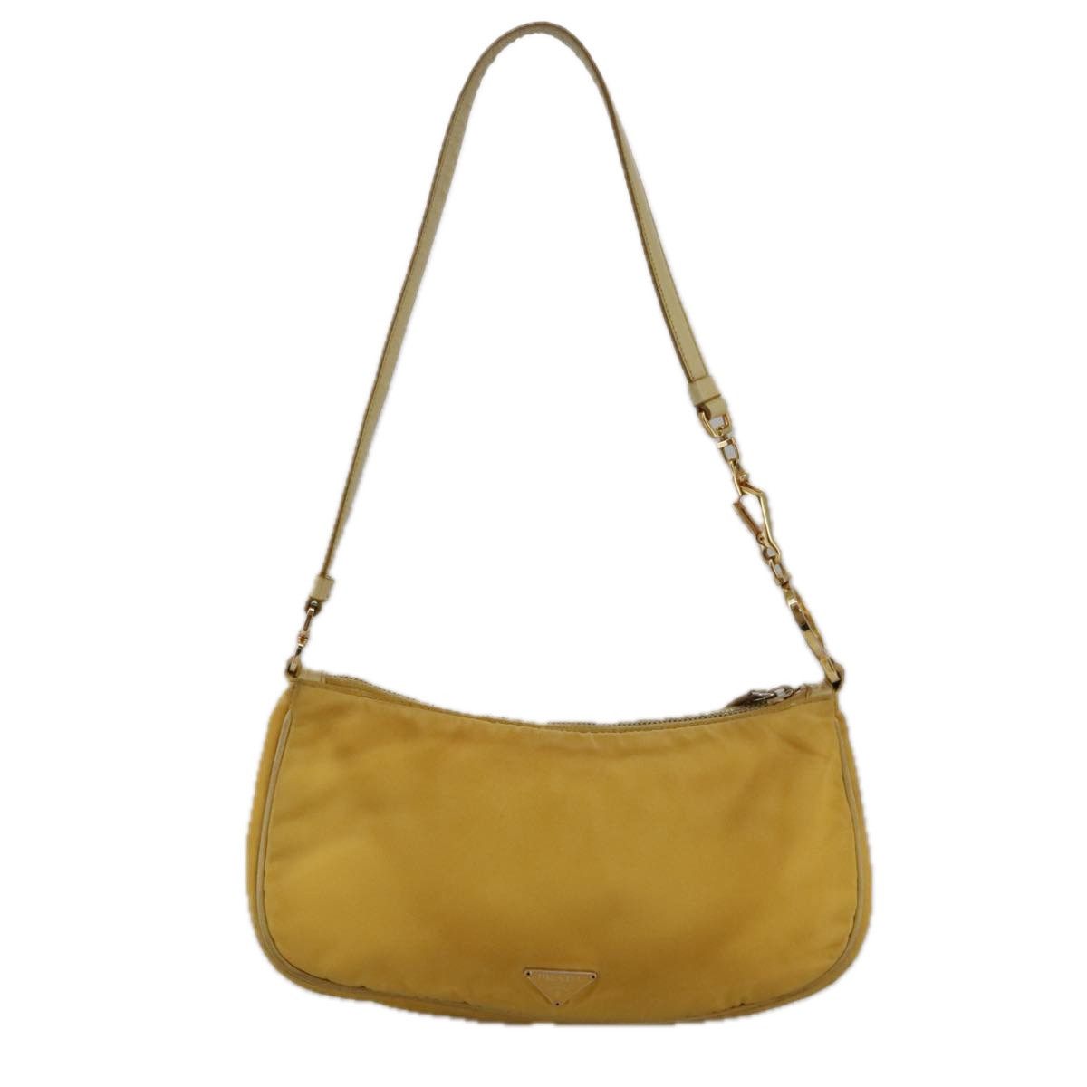 Prada Yellow Synthetic Shoulder Bag (Pre-Owned) Size ONE SIZE - 2 Thumbnail
