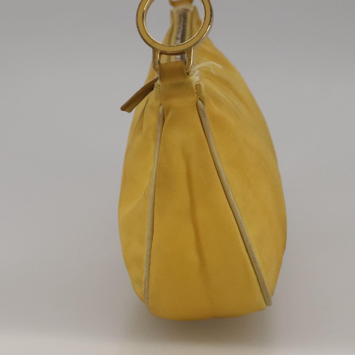 Prada Yellow Synthetic Shoulder Bag (Pre-Owned) Size ONE SIZE - 4 Thumbnail