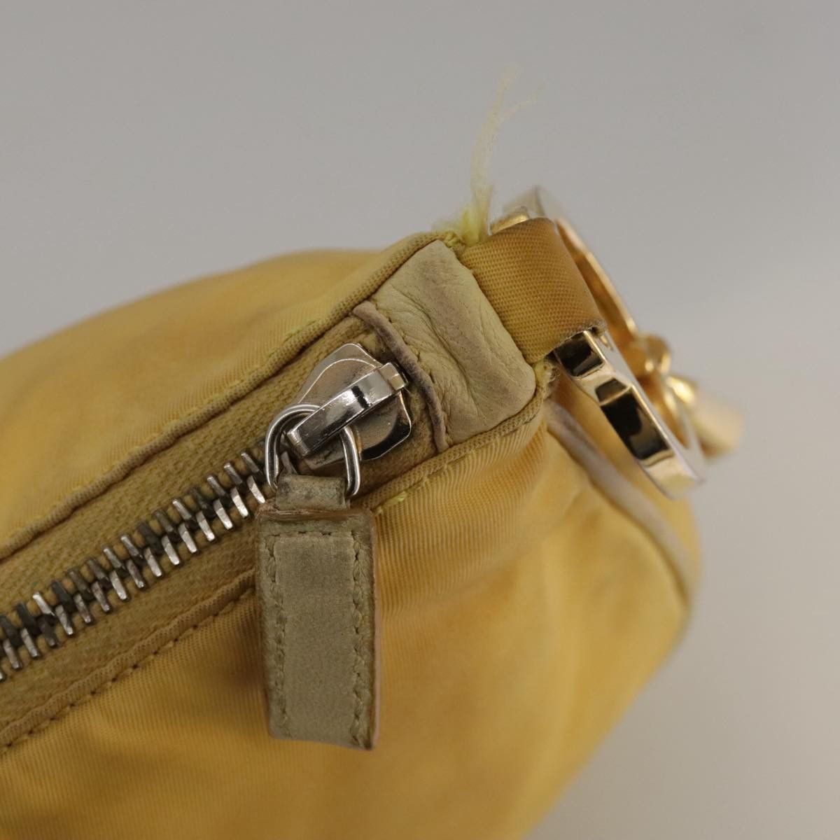 Prada Yellow Synthetic Shoulder Bag (Pre-Owned) Size ONE SIZE - 18 Thumbnail