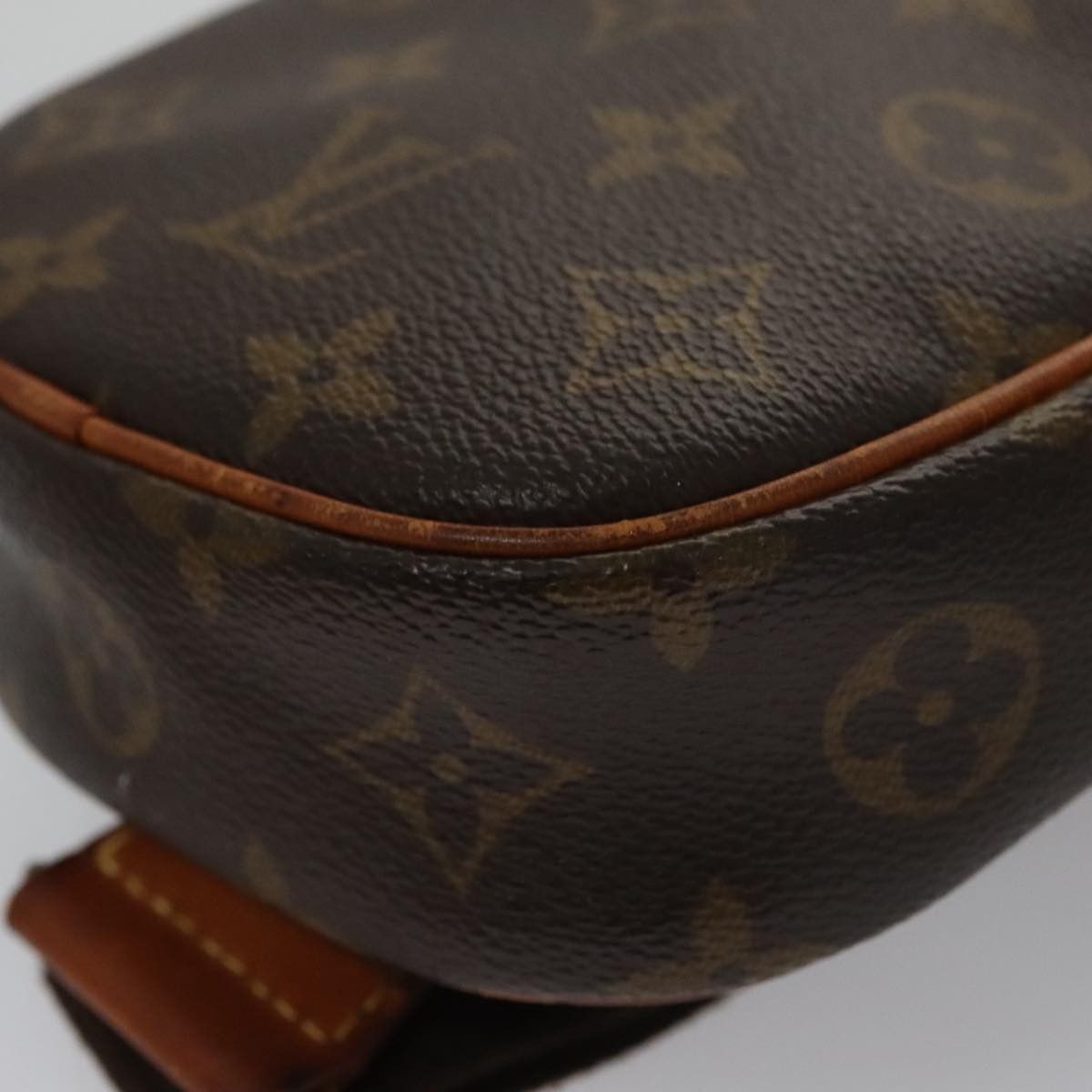 Louis Vuitton Pochette Gange Brown Canvas Shoulder Bag (Pre-Owned) Size ONE SIZE - 9 Thumbnail