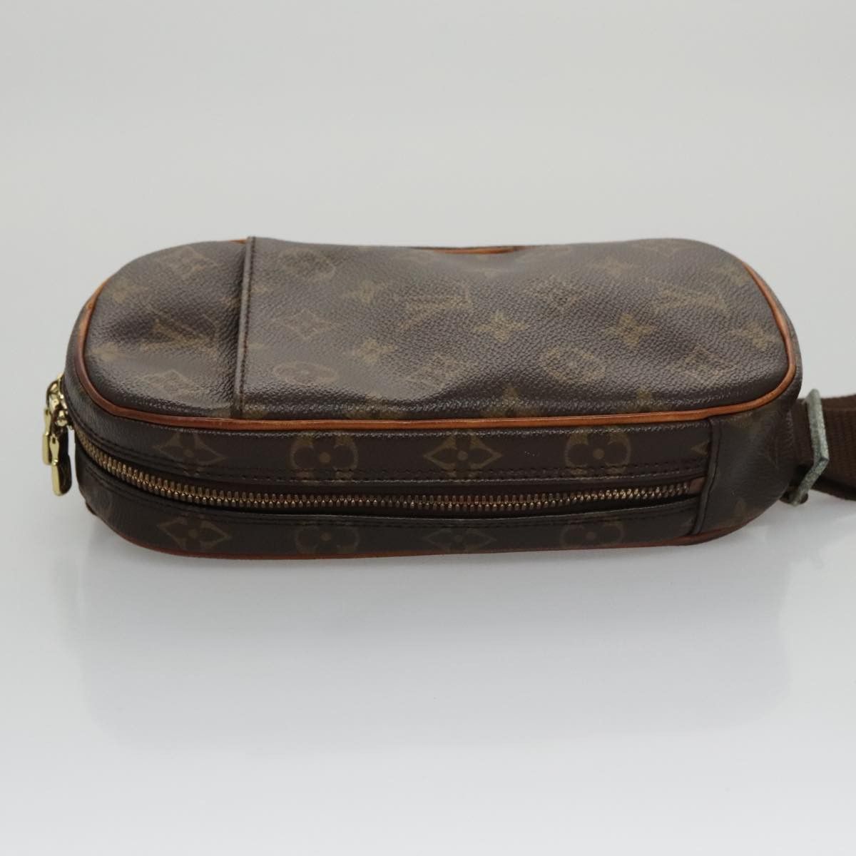 Louis Vuitton Pochette Gange Brown Canvas Shoulder Bag (Pre-Owned) Size ONE SIZE - 4 Thumbnail