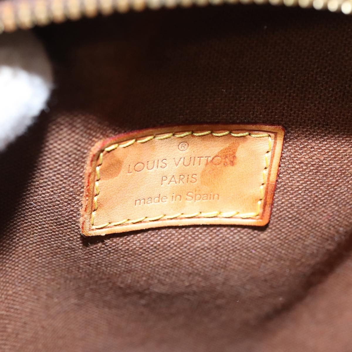 Louis Vuitton Pochette Gange Brown Canvas Shoulder Bag (Pre-Owned) Size ONE SIZE - 19 Thumbnail