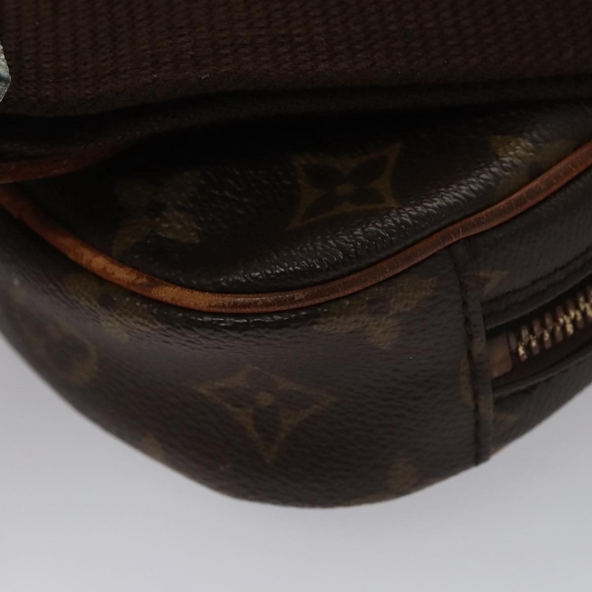 Louis Vuitton Pochette Gange Brown Canvas Shoulder Bag (Pre-Owned) Size ONE SIZE - 11 Thumbnail