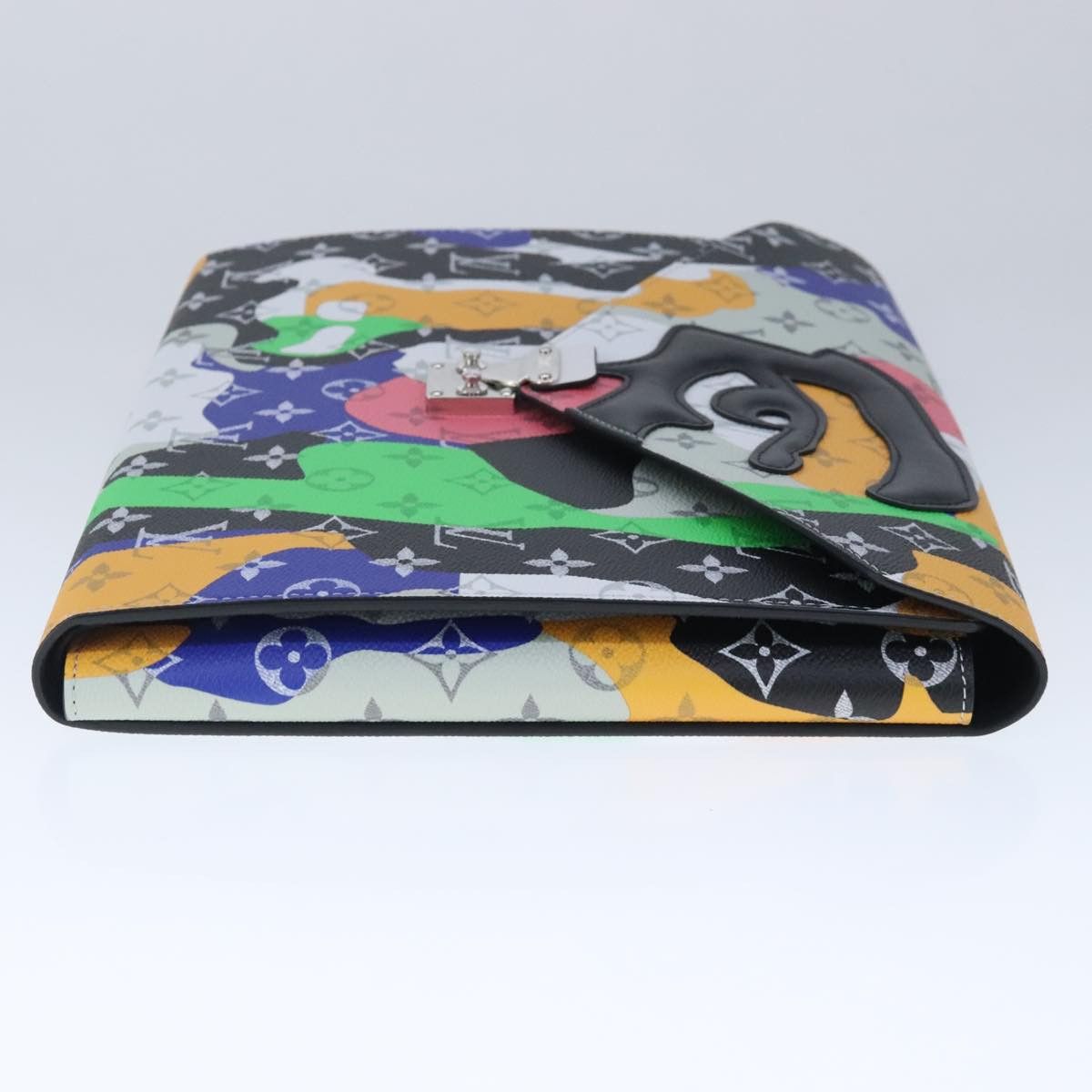 Louis Vuitton Multicolour Canvas Clutch Bag (Pre-Owned) Size ONE SIZE - 4 Thumbnail