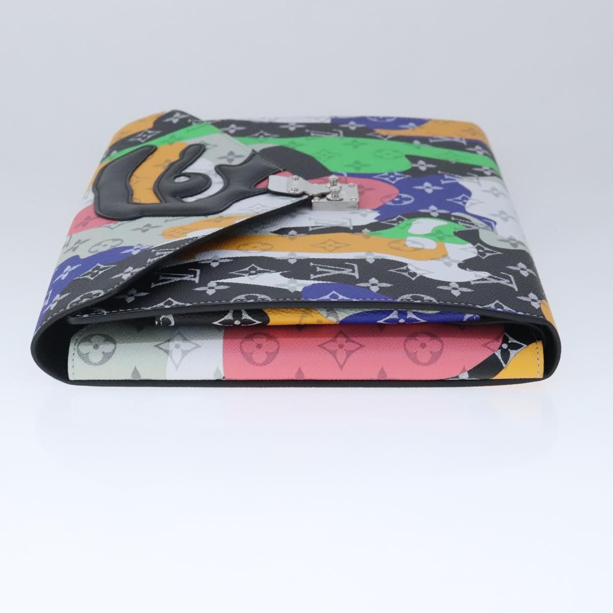 Louis Vuitton Multicolour Canvas Clutch Bag (Pre-Owned) Size ONE SIZE - 3 Thumbnail