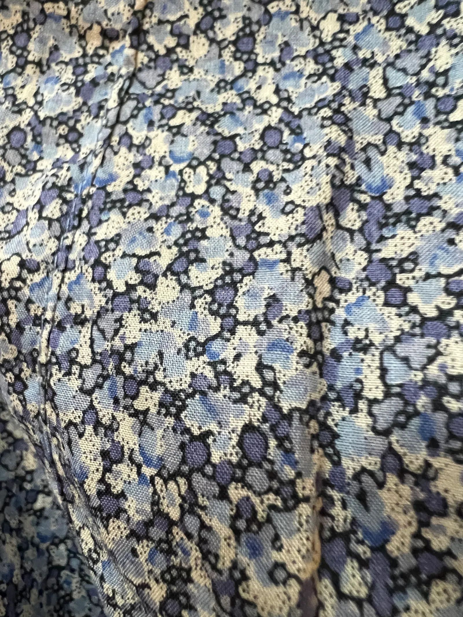 Acne Studios Acne Studios Swank blue flower blouse Blouse Size XS / US 0-2 / IT 36-38 - 5 Thumbnail