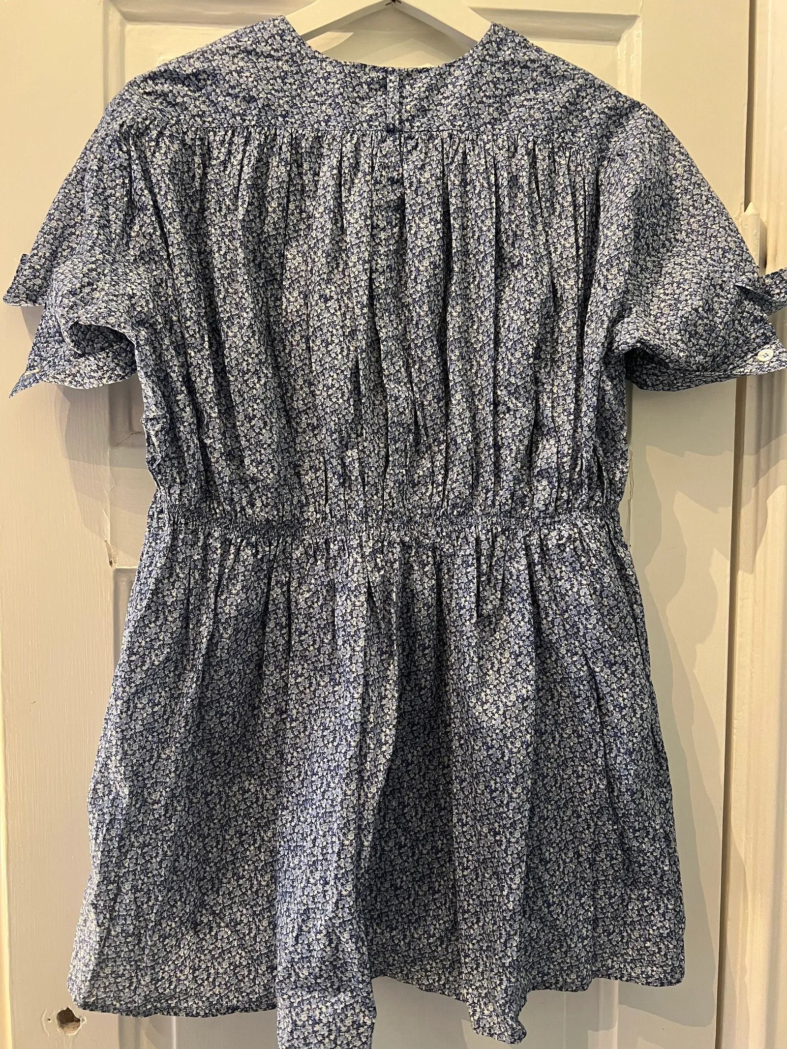 Acne Studios Acne Studios Swank blue flower blouse Blouse Size XS / US 0-2 / IT 36-38 - 2 Thumbnail