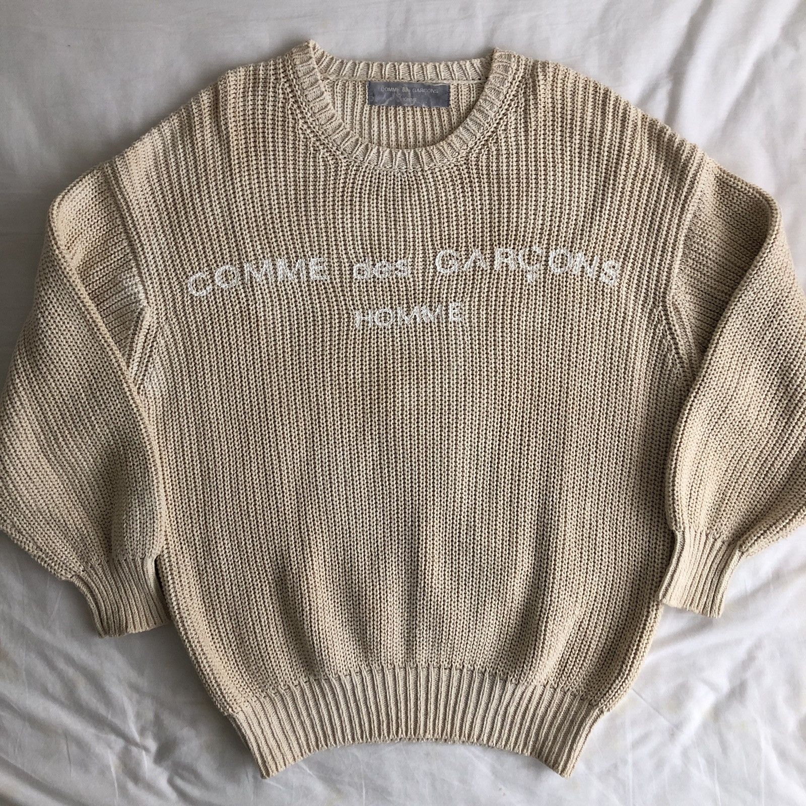 Comme des Garcons rare 80s comme des garçons homme sweater kanye 