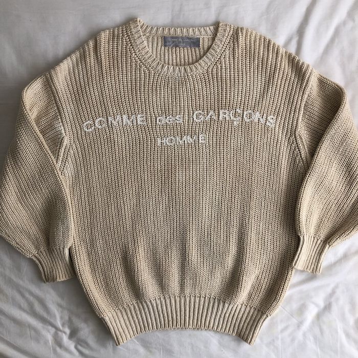 Comme des Garcons rare 80s comme des garçons homme sweater kanye