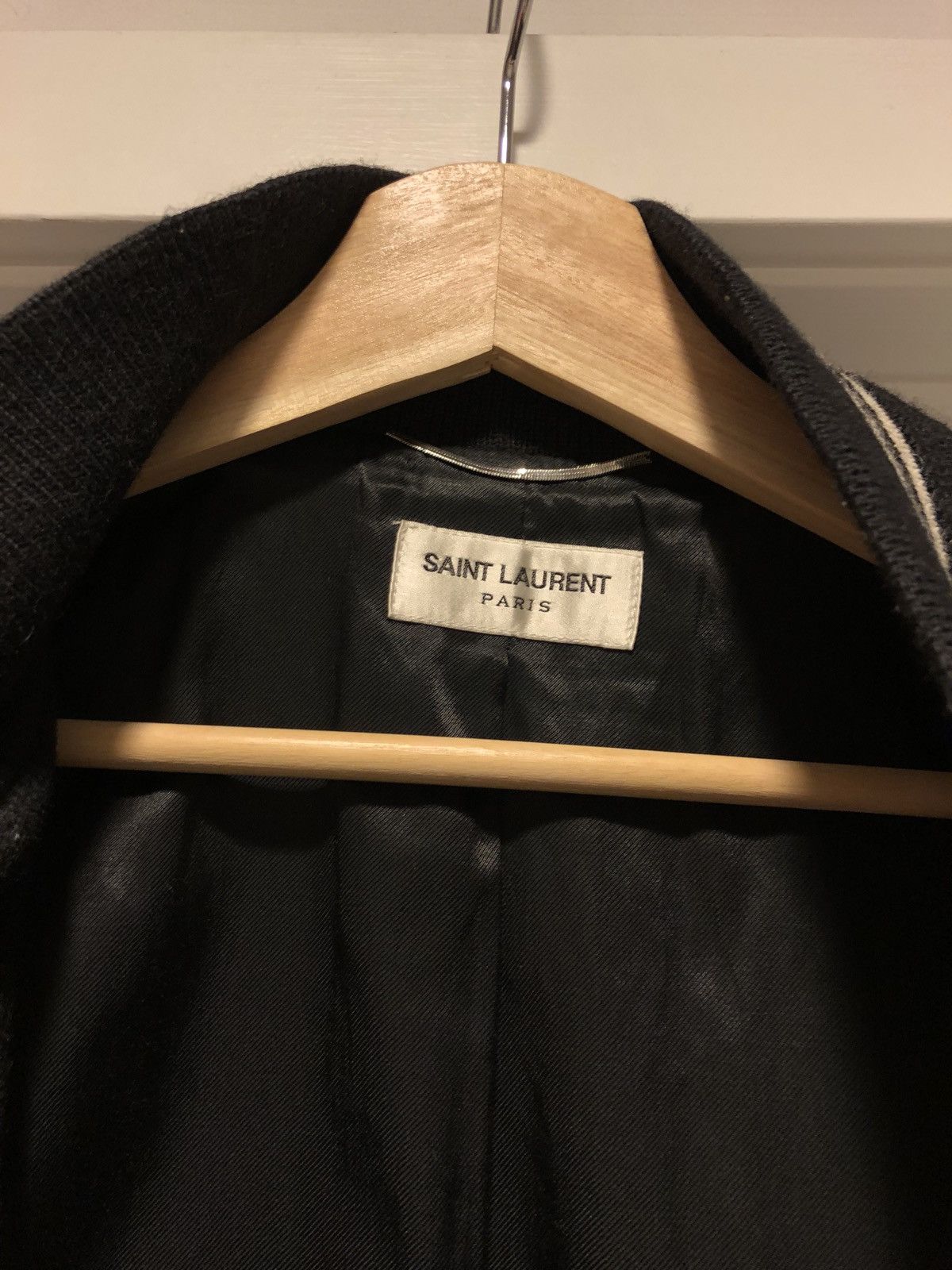 Saint Laurent Paris Teddy Bomber Size US L / EU 52-54 / 3 - 4 Thumbnail