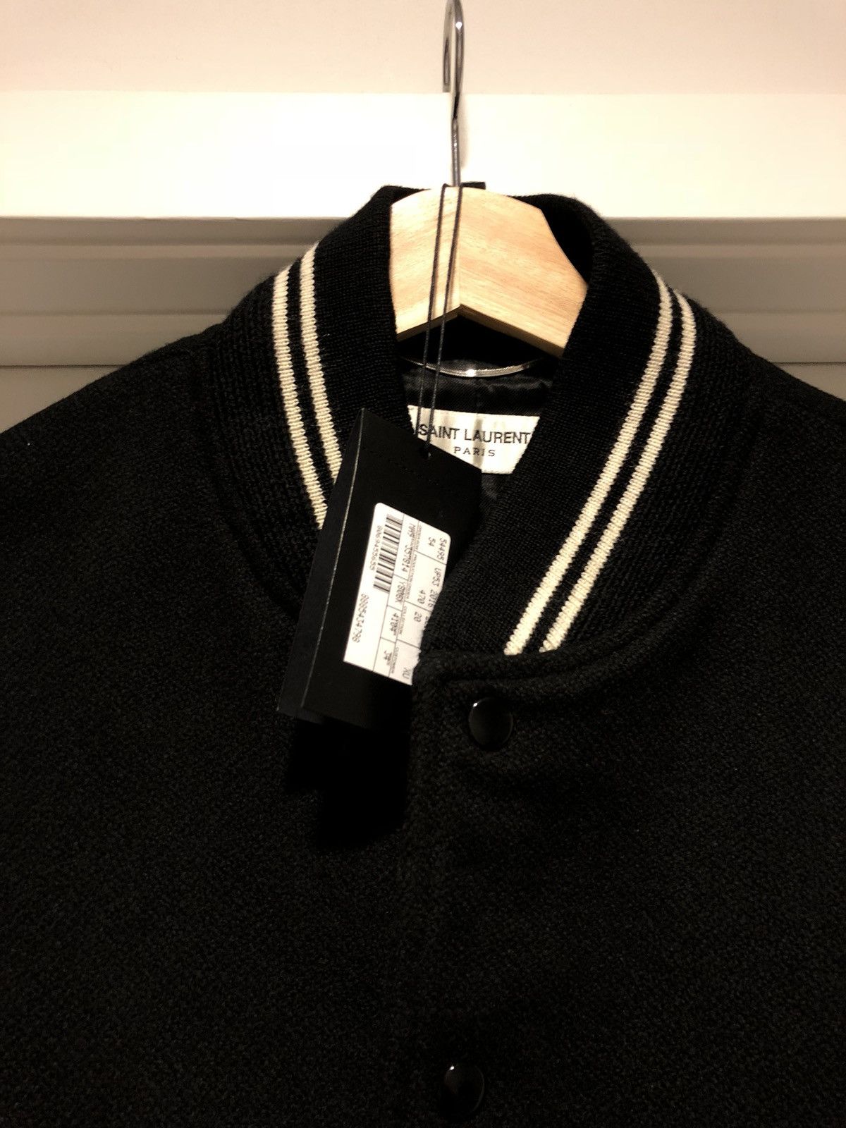 Saint Laurent Paris Teddy Bomber Size US L / EU 52-54 / 3 - 2 Thumbnail