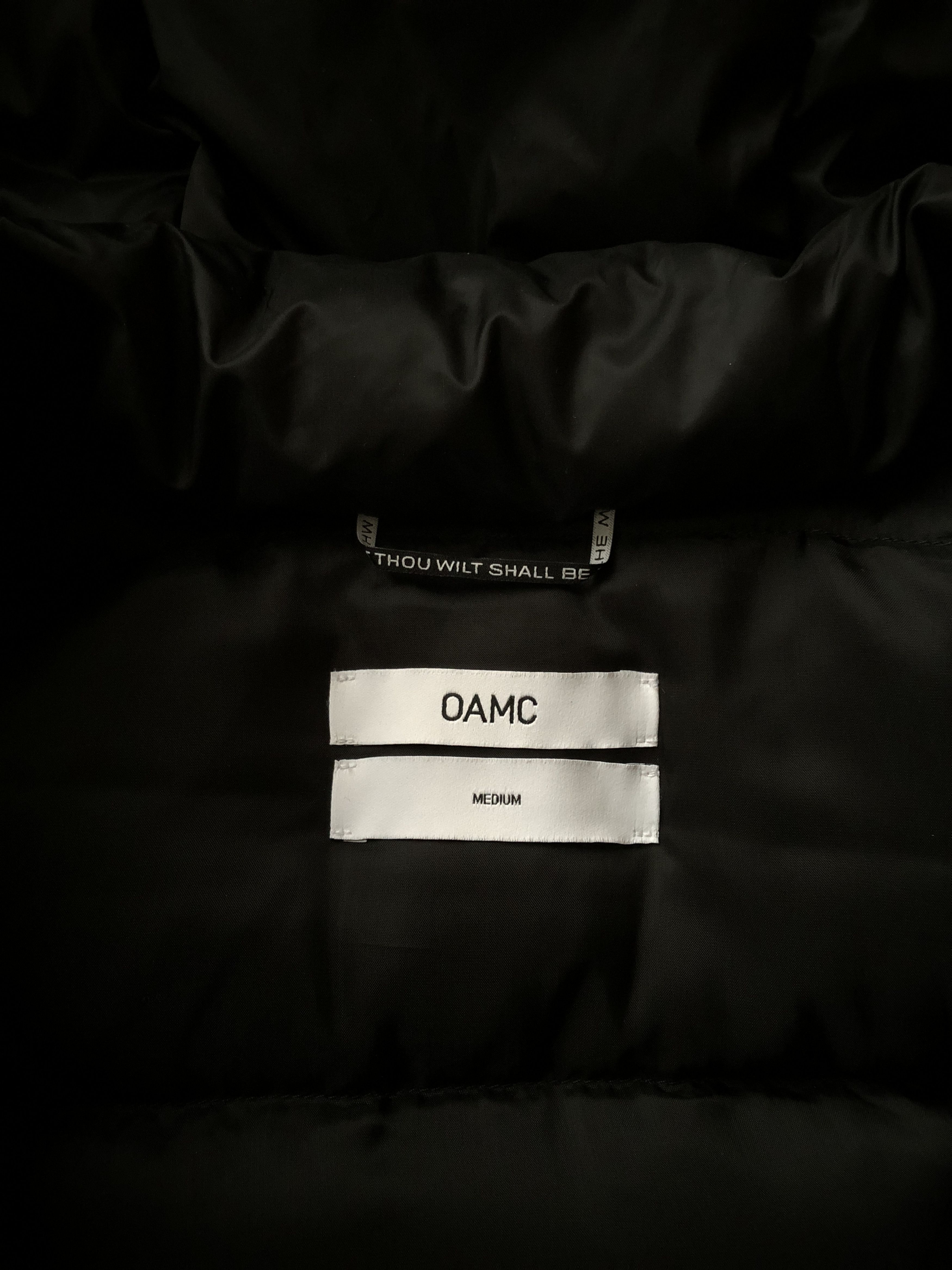 OAMC OAMC Oversized Down-Filled Coat in Black Size US M / EU 48-50 / 2 - 5 Thumbnail