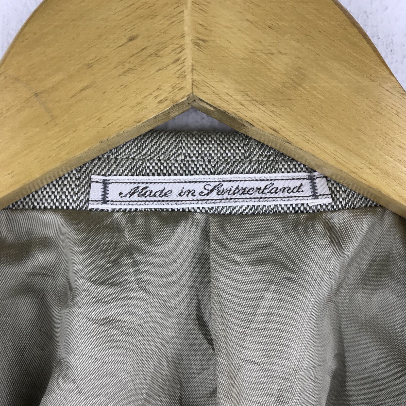 Alfred Dunhill Dunhill Linen/wool Fabric Rayon Lining Made In Switzerland Size 50S - 9 Thumbnail