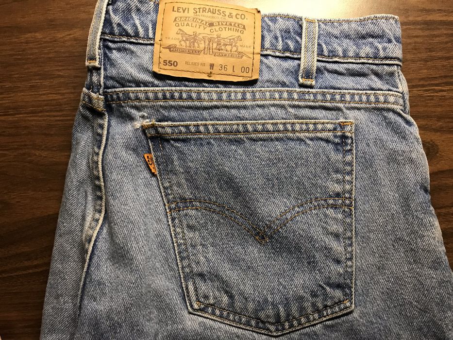 Levi's Vintage Levi’s Orange Tab 550 Shorts | Grailed