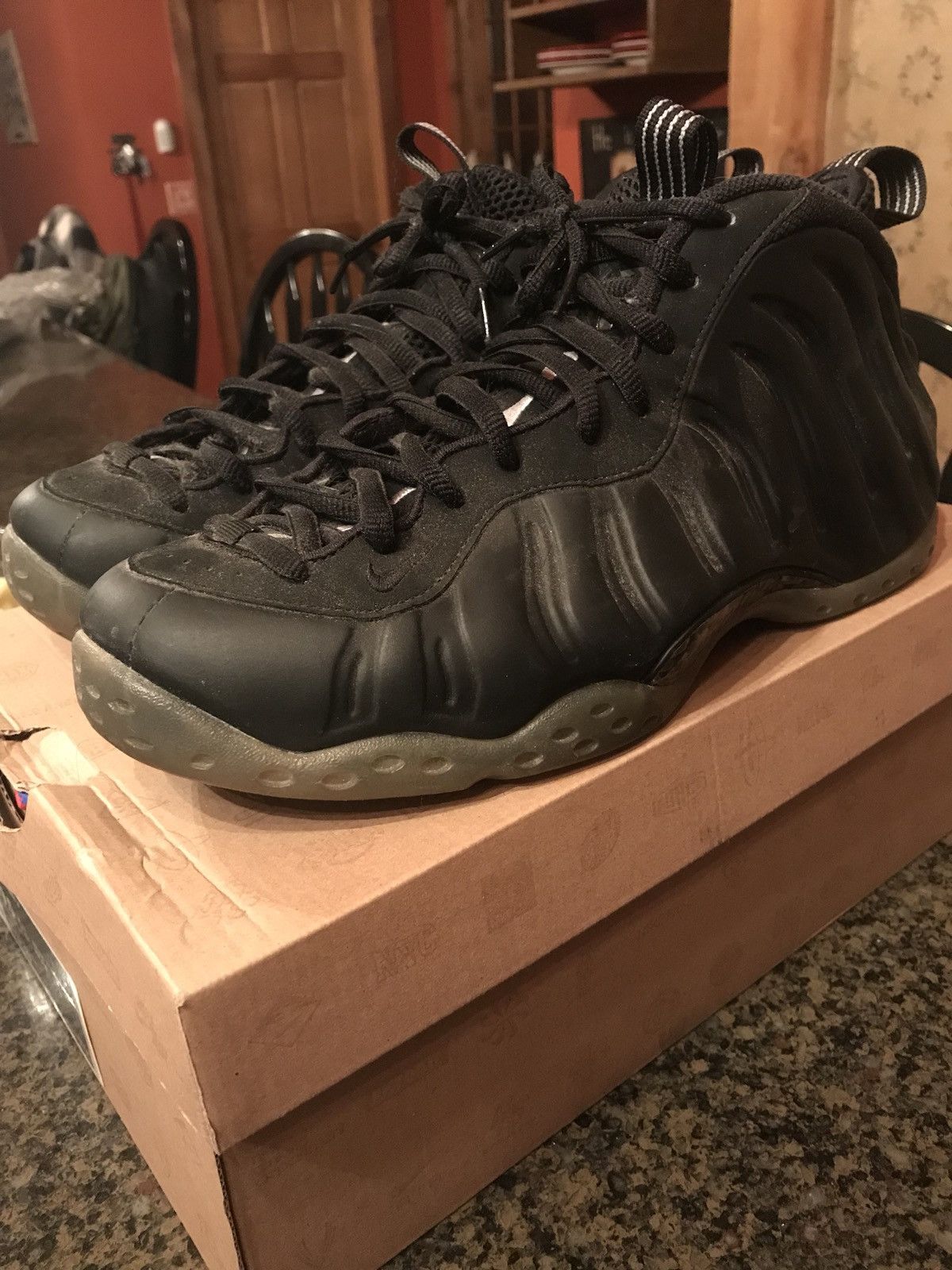 footlocker black foams