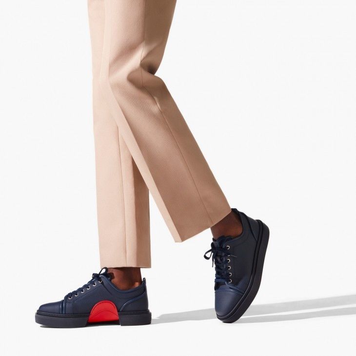 Christian Louboutin Adolon Junior Navy Size US 13 / EU 46 - 2 Thumbnail
