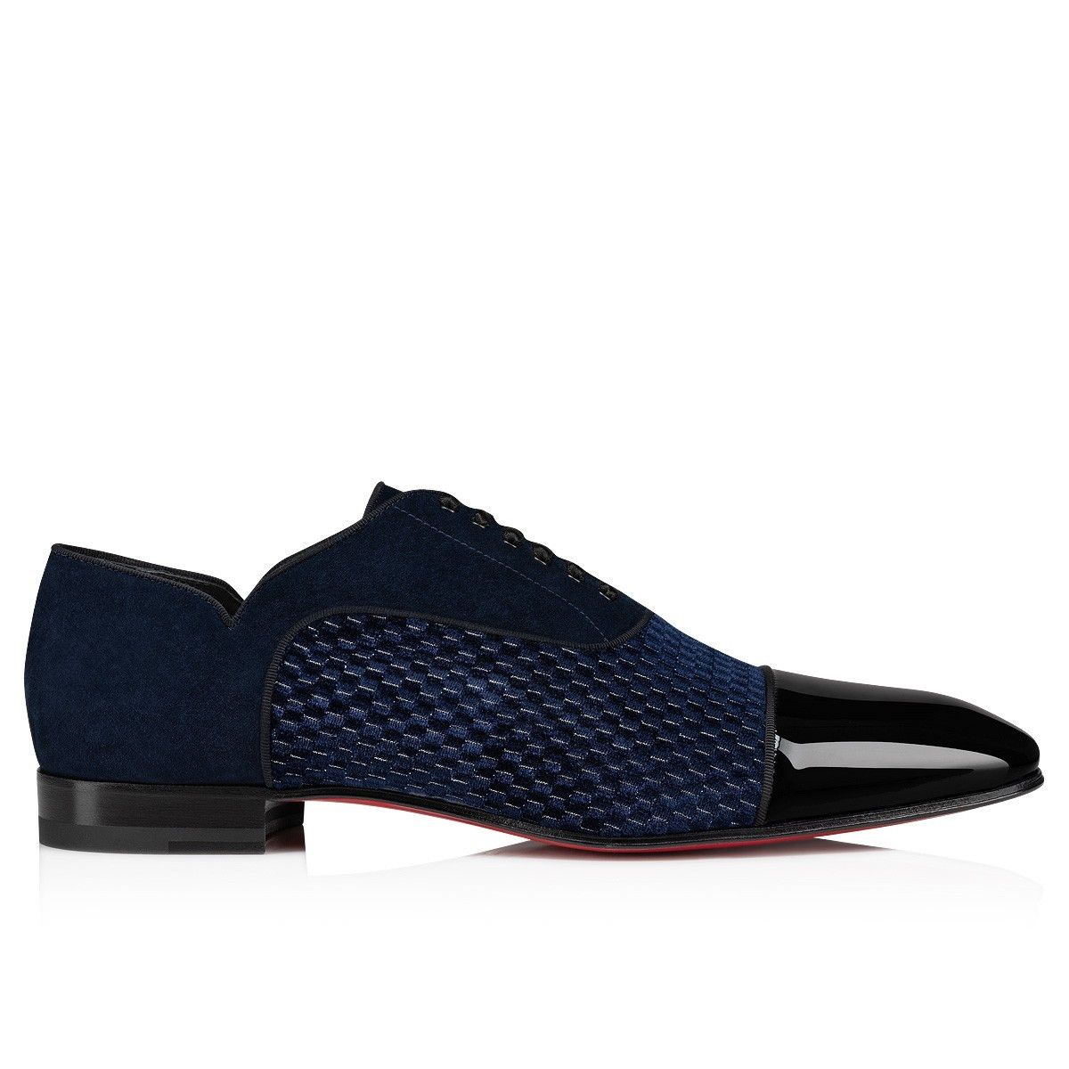 Christian Louboutin Greggy Chick Navy Size US 11.5 / EU 44-45 - 2 Thumbnail