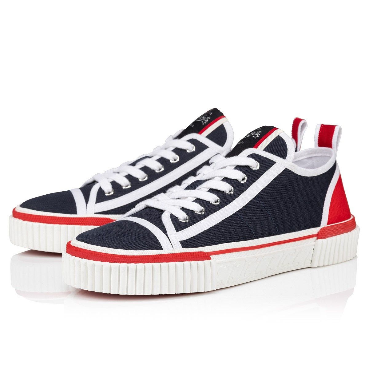 Christian Louboutin Pedro Junior Navy Size US 13 / EU 46 - 2 Thumbnail