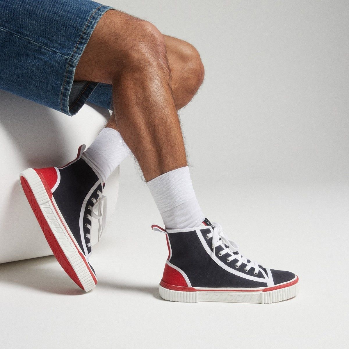 Christian Louboutin Pedro Navy Size US 12 / EU 45 - 3 Thumbnail