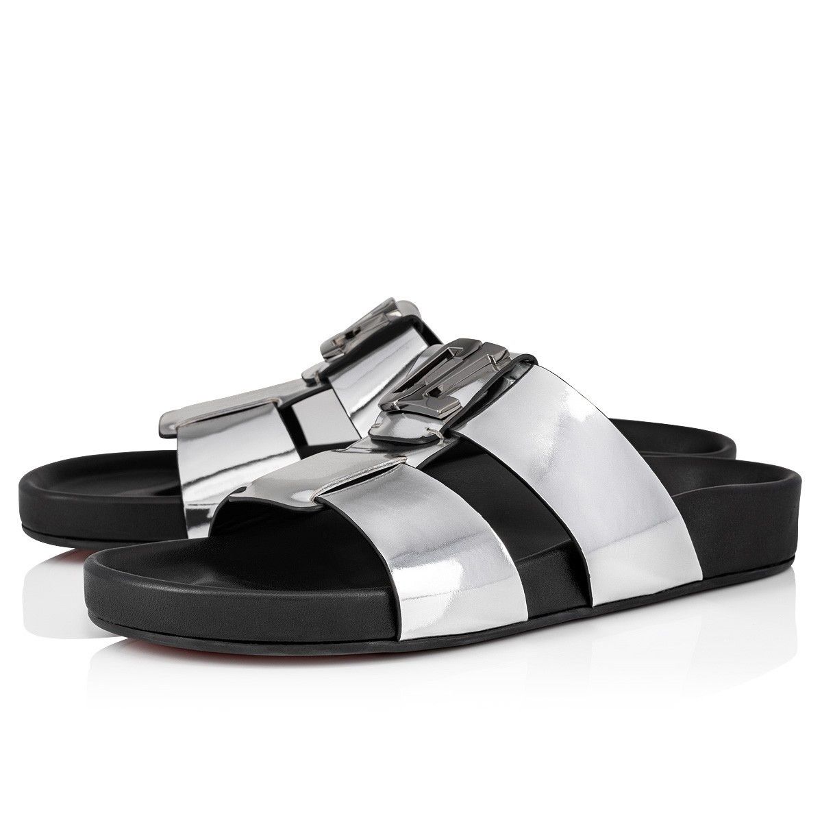 Christian Louboutin Dhabubizz Silver Size US 12 / EU 45 - 3 Thumbnail
