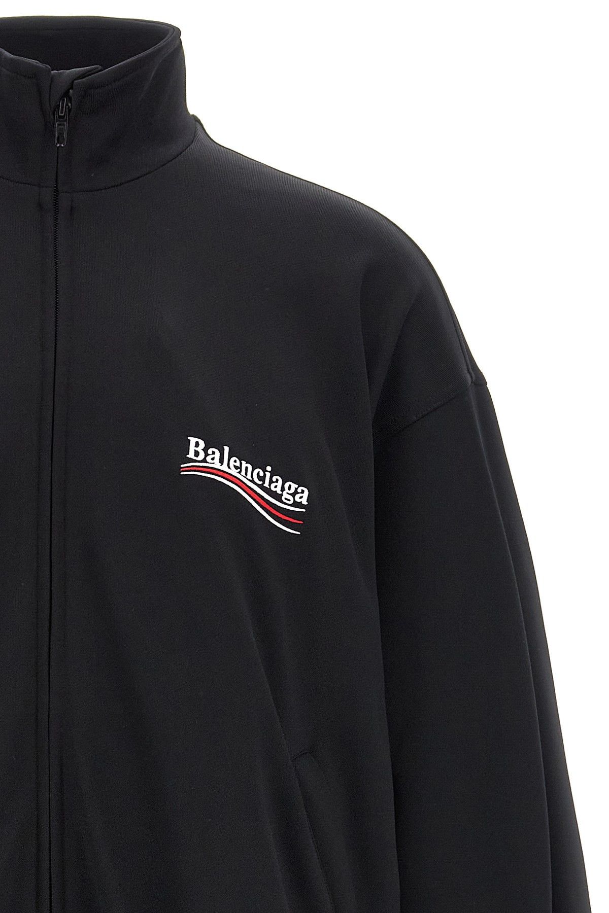 Balenciaga Logo embroidery sweatshirt Size US M / EU 48-50 / 2 - 4 Thumbnail