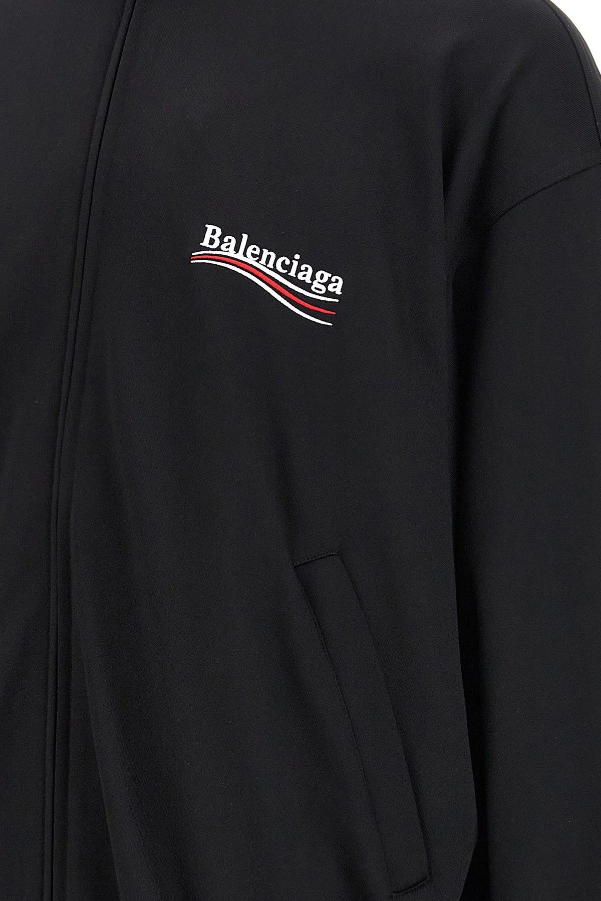 Balenciaga Logo embroidery sweatshirt Size US M / EU 48-50 / 2 - 5 Thumbnail