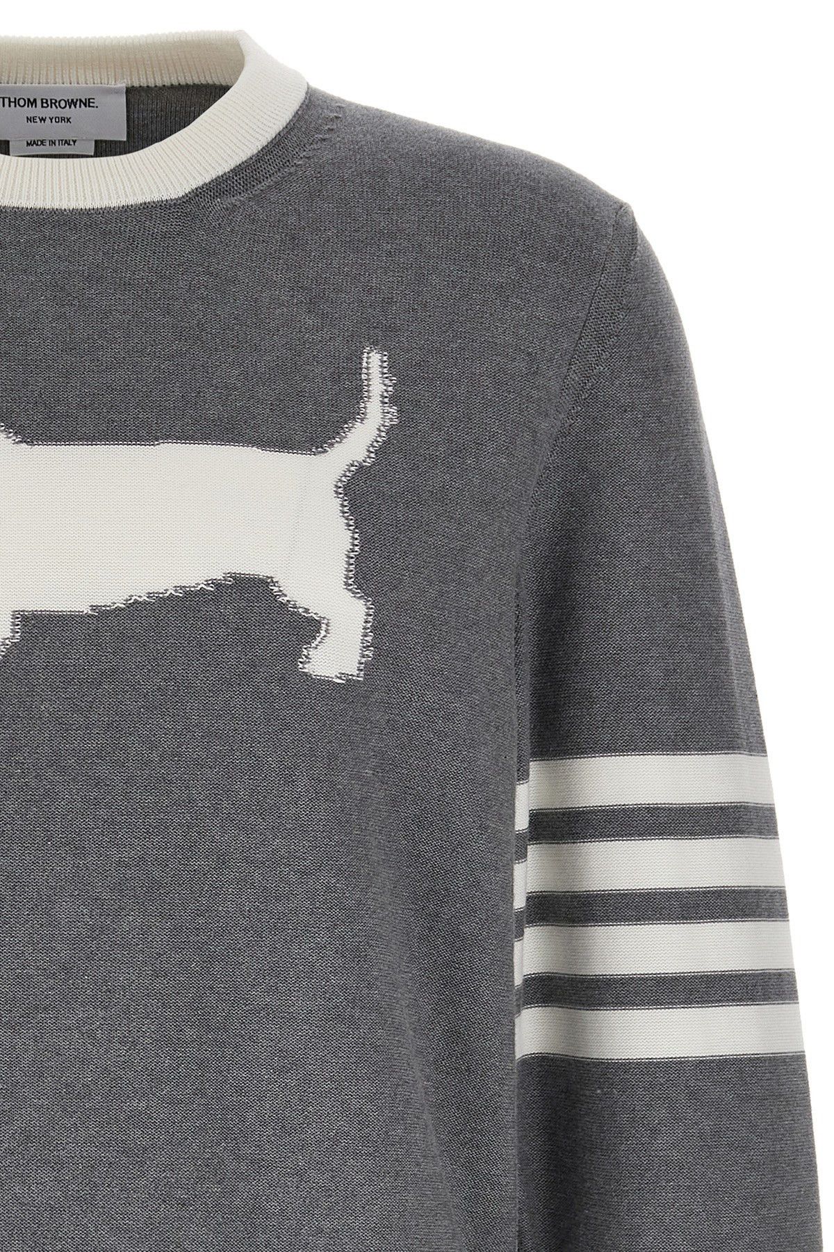 Thom Browne '4-Bar Hector' sweater Size US L / EU 52-54 / 3 - 4 Thumbnail