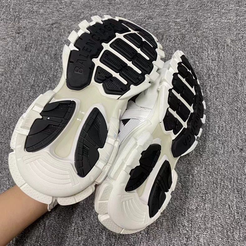 Balenciaga Balenciaga Adidas's latest black-and-white panda Track shoes Size US 5 / EU 37 - 5 Thumbnail