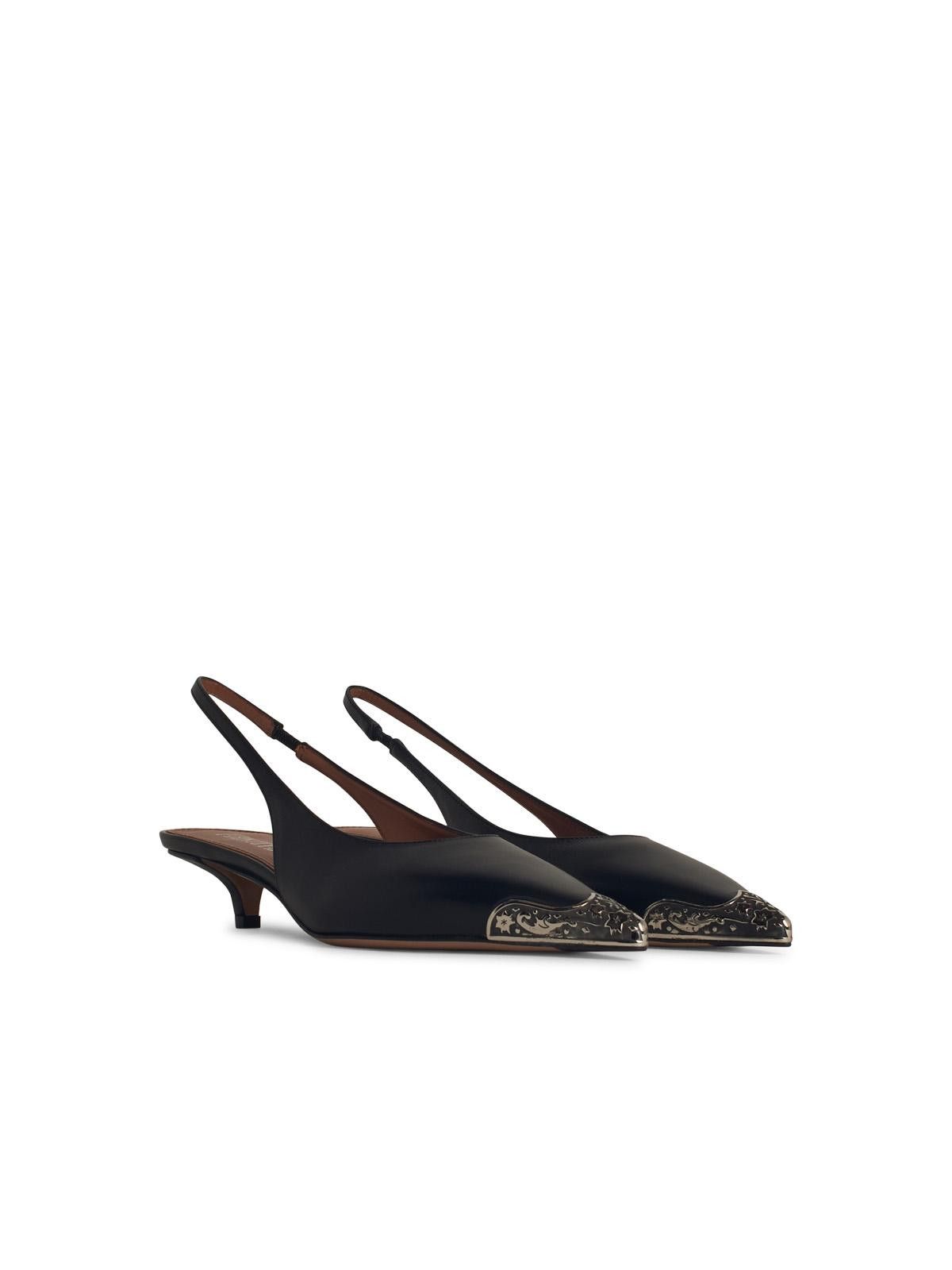 Paris Texas PARIS TEXAS 'Jessica' Leather Slingbacks Size US 6 / IT 36 - 2 Thumbnail
