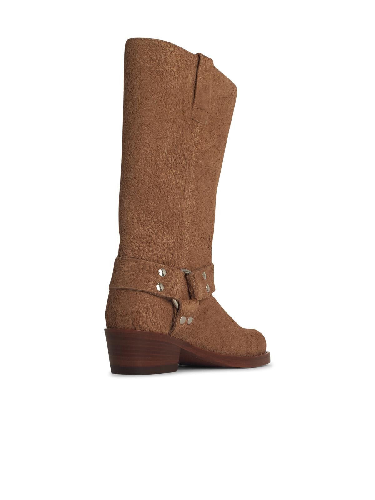 Paris Texas PARIS TEXAS 'Roxy' Beige Suede Boots Size US 7 / IT 37 - 3 Thumbnail