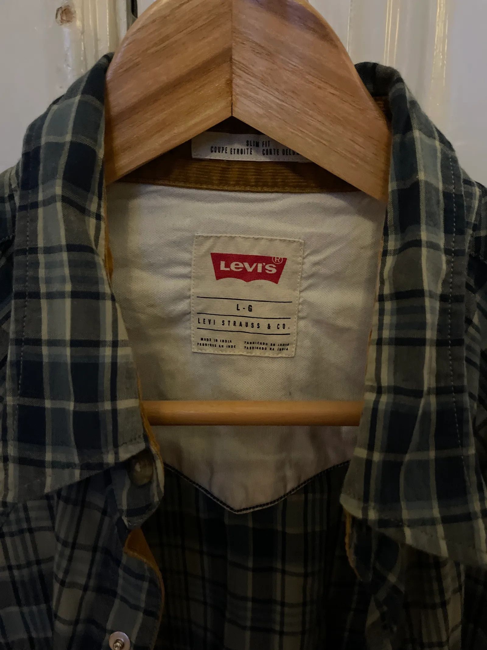 Levi's Levis Shirt Size US L / EU 52-54 / 3 - 2 Thumbnail