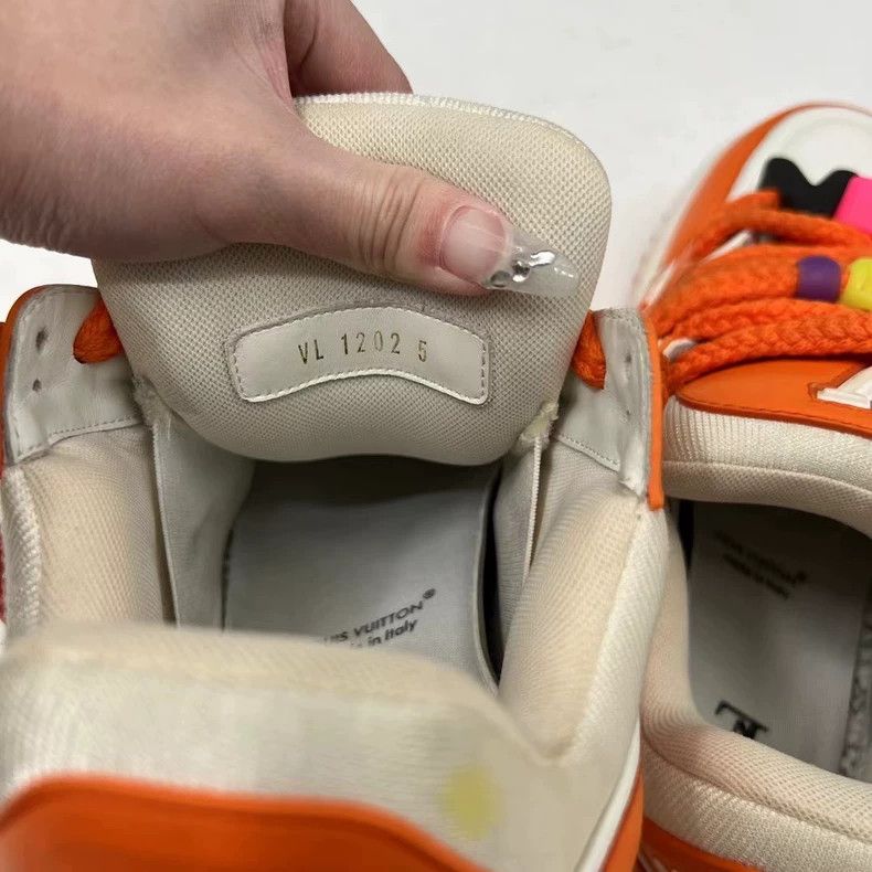 Louis Vuitton Louis Vuitton's latest white-orange plush doll Trainer Size US 5 / EU 37 - 5 Thumbnail