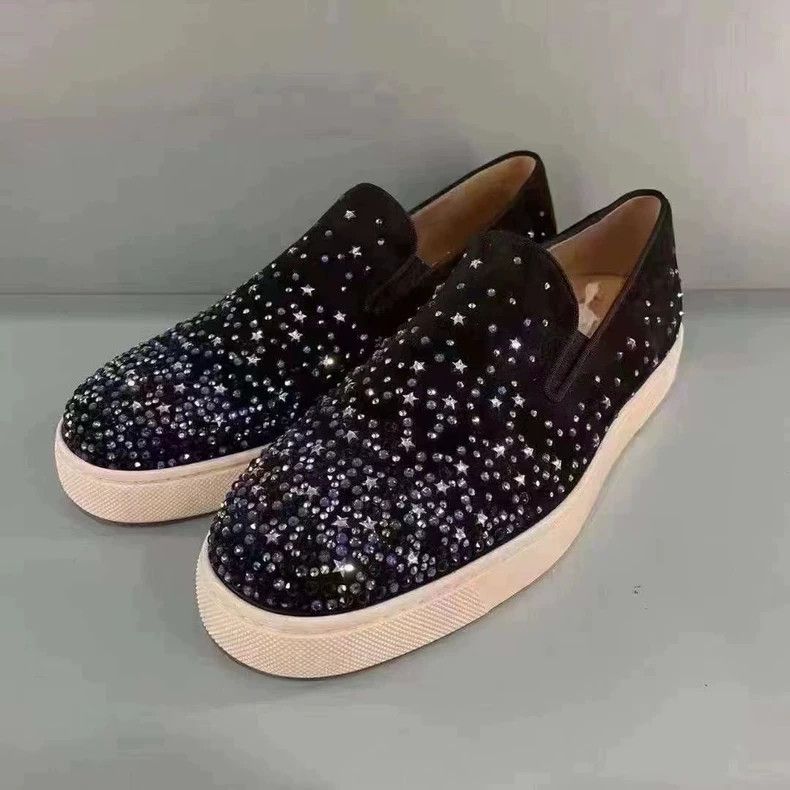 Christian Louboutin Christian Louboutin latest black diamond full sky Size US 6 / EU 39 - 3 Thumbnail