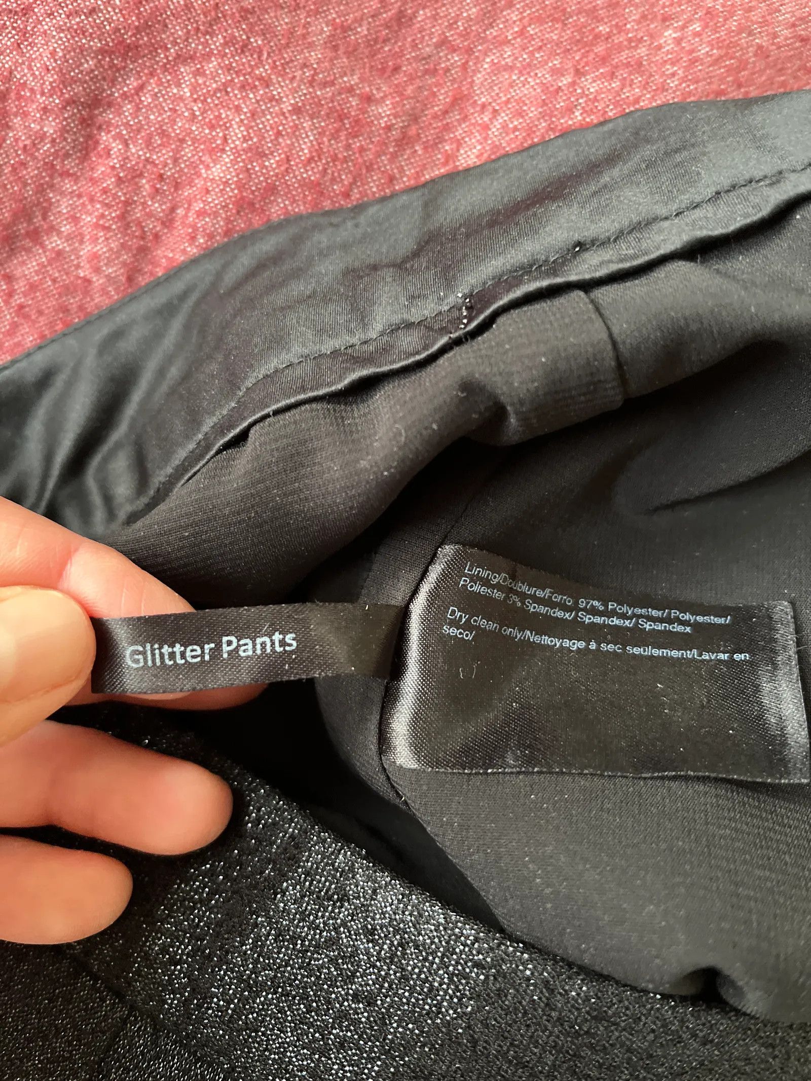 Filippa K Filippa K Glitter pants Pants Size 28" / US 6 / IT 42 - 3 Thumbnail