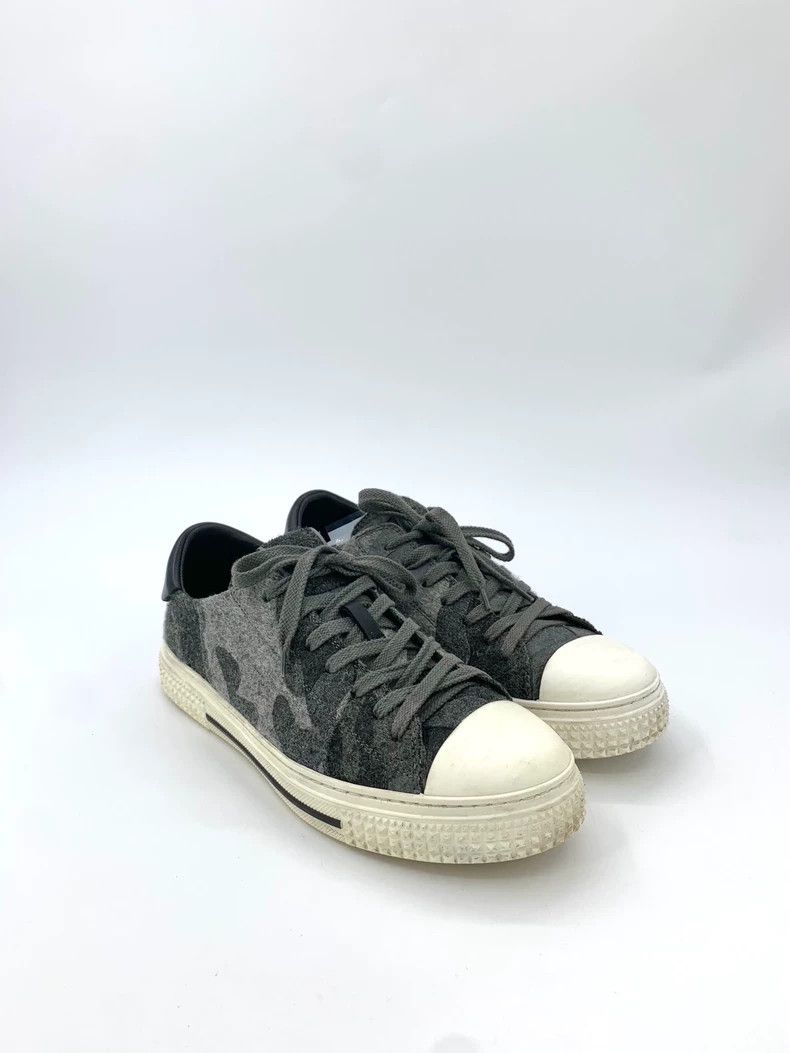 Valentino Valentino Valentino Size 40 Grey Laced Casual Loafers Size US 7 / EU 40 - 2 Thumbnail