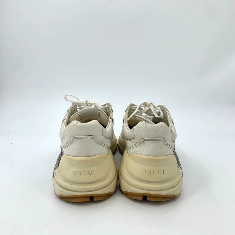 Gucci Gucci Gucci Rhyton Series Size 40 White Tiger Print Laced Casual Dad Shoes Size US 7 / EU 40 - 4 Thumbnail