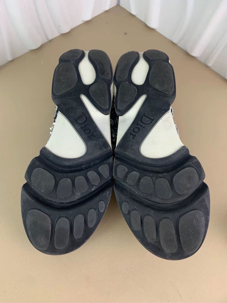 Dior Dior Dior Women's Heavy Embroidery Sequin Casual Shoes Sports Shoes Size US 5.5 / EU 38 - 5 Thumbnail