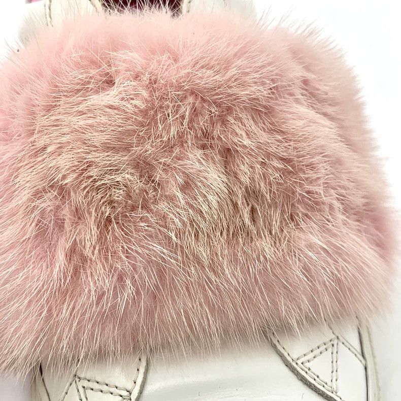 Givenchy Givenchy White fur collar casual sports shoes, size 37 Size US 6 / IT 36 - 8 Thumbnail