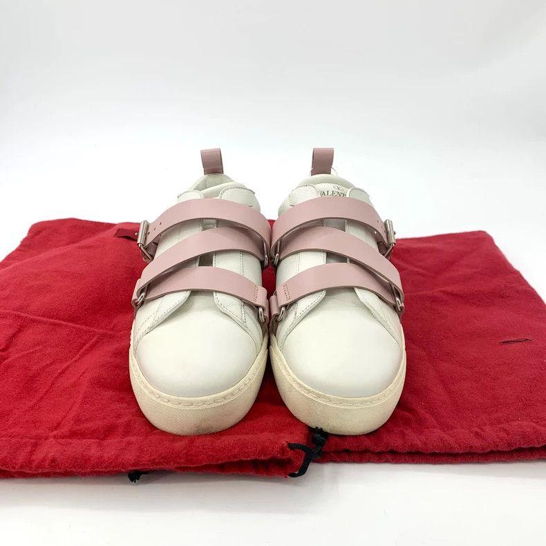 Valentino Valentino Colorful round-toe buckle casual sports sneakers, size 37 Size US 6 / IT 36 - 8 Thumbnail
