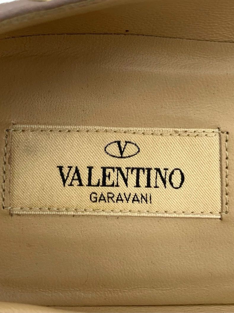 Valentino Valentino Pink studded design patent leather flat casual loafers, size 37.5 Size US 5 / EU 37 - 7 Thumbnail
