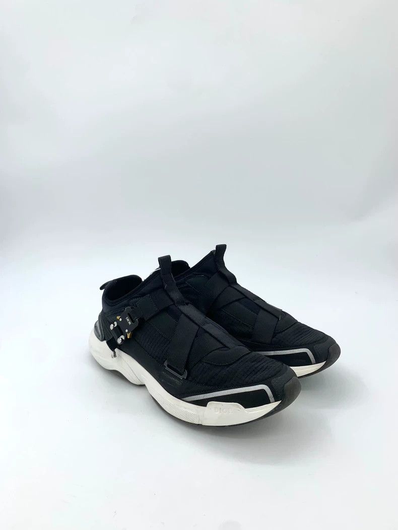 Dior Dior Black lock buckle laced mesh sports shoes, size 43 Size US 9.5 / EU 42-43 - 2 Thumbnail