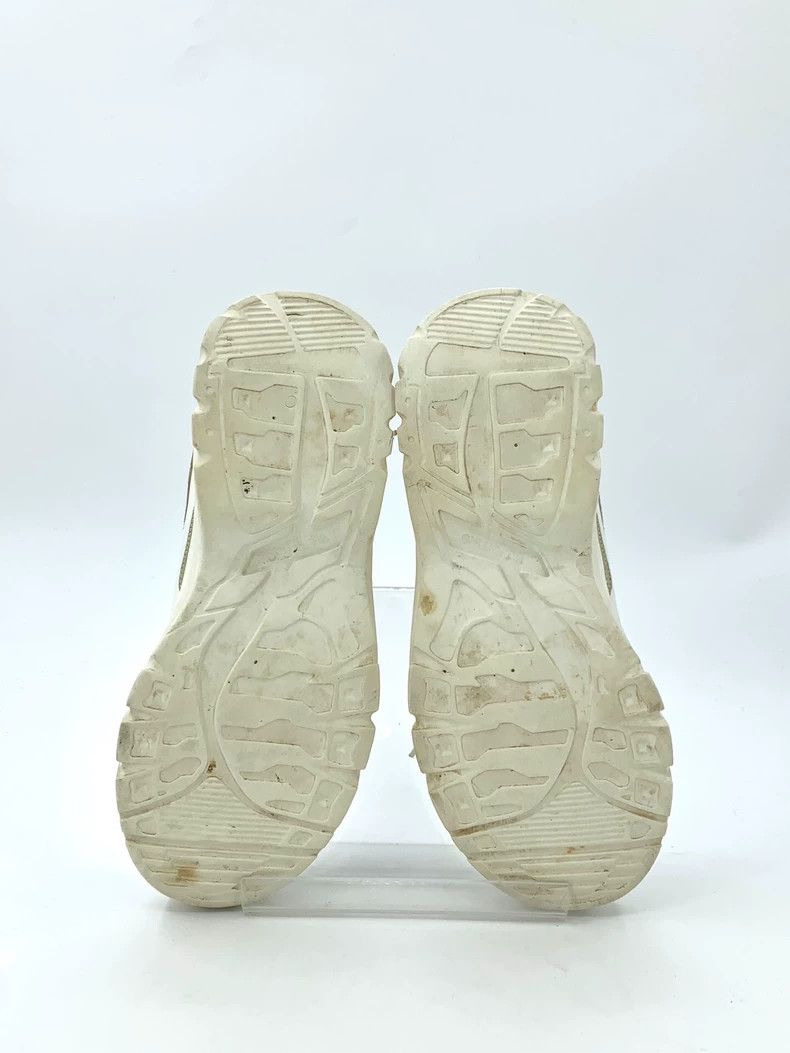 Valentino Valentino Size 40 White Leather Mixed Material Laced Low-Top Casual Shoes Size US 7 / EU 40 - 5 Thumbnail