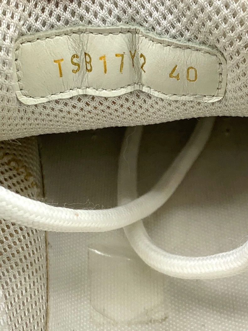Valentino Valentino Size 40 White Leather Mixed Material Laced Low-Top Casual Shoes Size US 7 / EU 40 - 6 Thumbnail