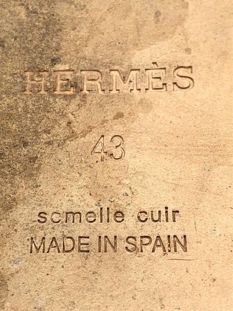 Hermes Hermes Size 43 Brown Suede Woven Fisherman Shoes Size US 9.5 / EU 42-43 - 6 Thumbnail