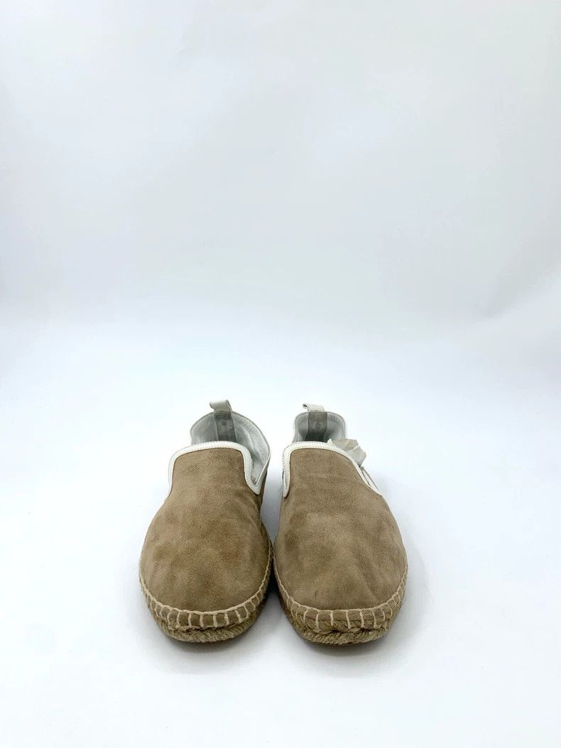 Hermes Hermes Size 43 Brown Suede Woven Fisherman Shoes Size US 9.5 / EU 42-43 - 3 Thumbnail