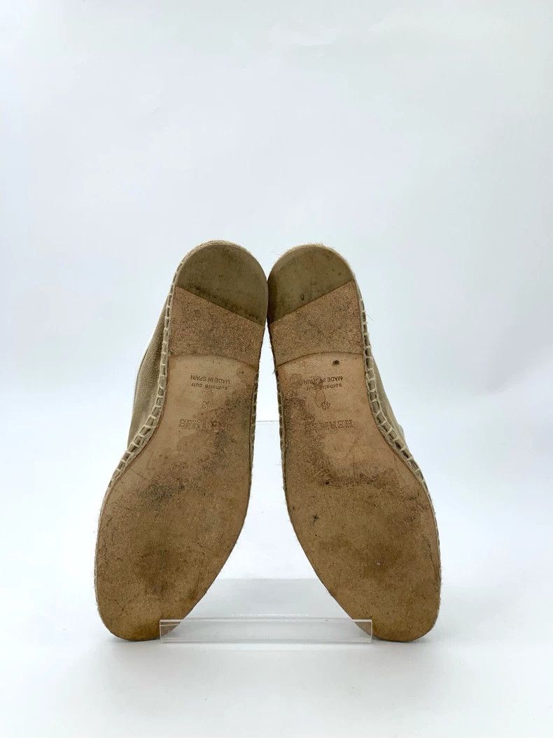 Hermes Hermes Size 43 Brown Suede Woven Fisherman Shoes Size US 9.5 / EU 42-43 - 5 Thumbnail