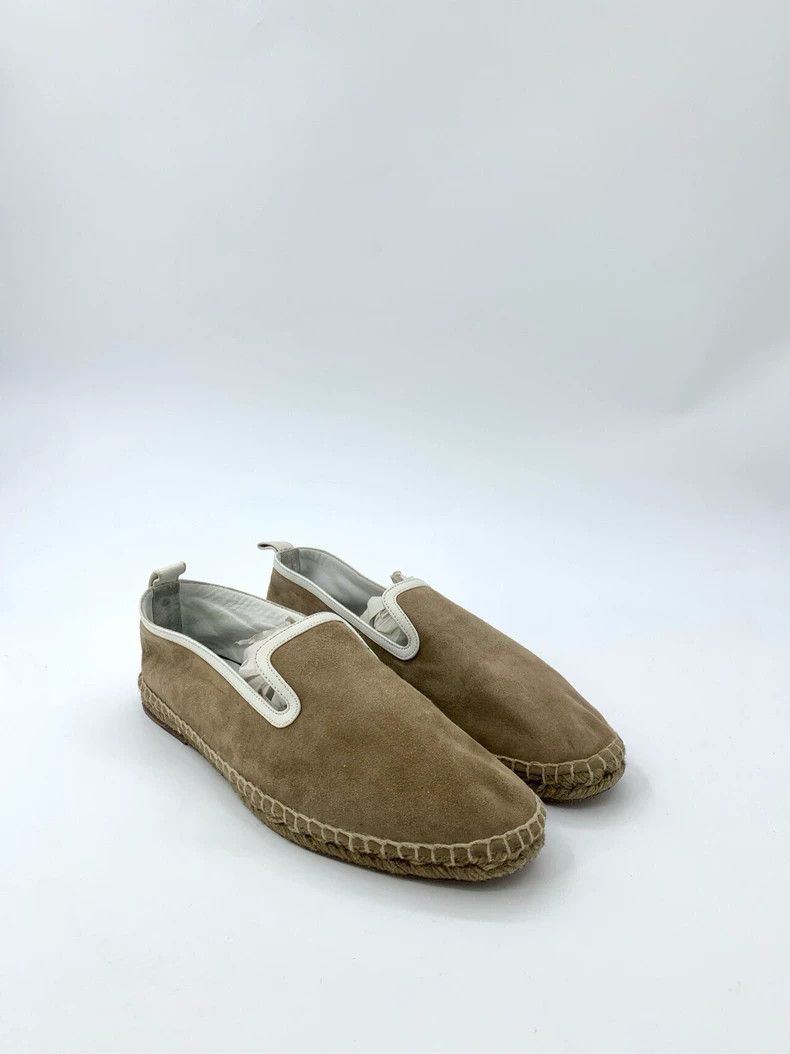Hermes Hermes Size 43 Brown Suede Woven Fisherman Shoes Size US 9.5 / EU 42-43 - 2 Thumbnail