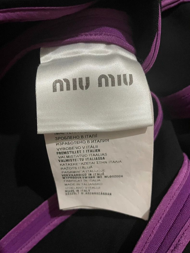 Miu Miu MIU MIU Zipper Sleeveless Dress Size US 31 - 5 Thumbnail