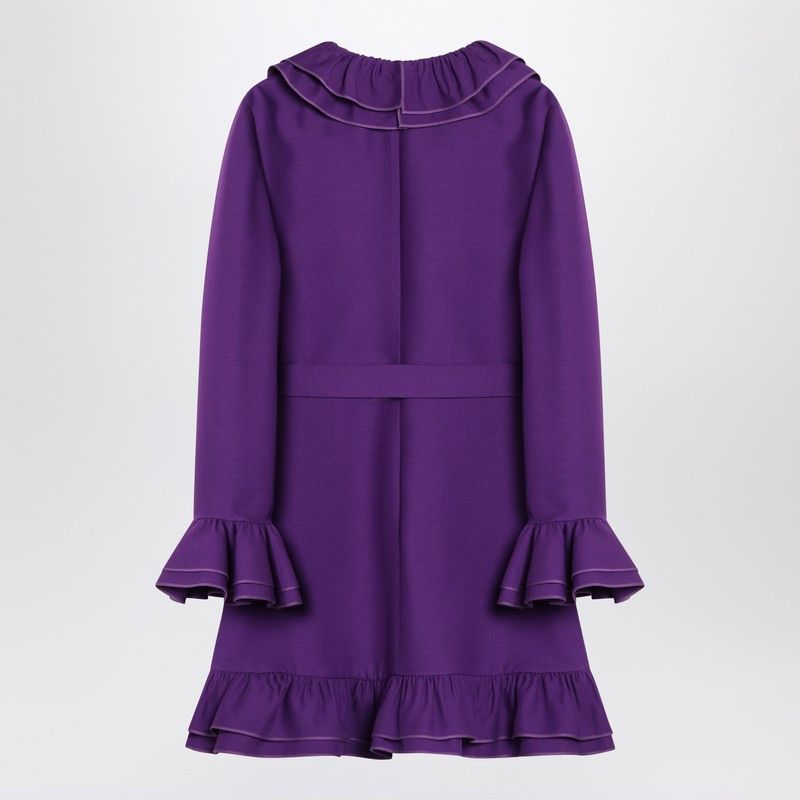 Valentino Purple Wool And Silk Mini Dress is available for purchase on au  PAY Market - Imported Goods Online Store Co.Ltd. | au PAY Market - Online  Shopping Site